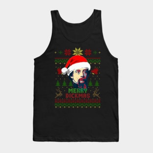 Charles Dickens Merry Dickmas Tank Top